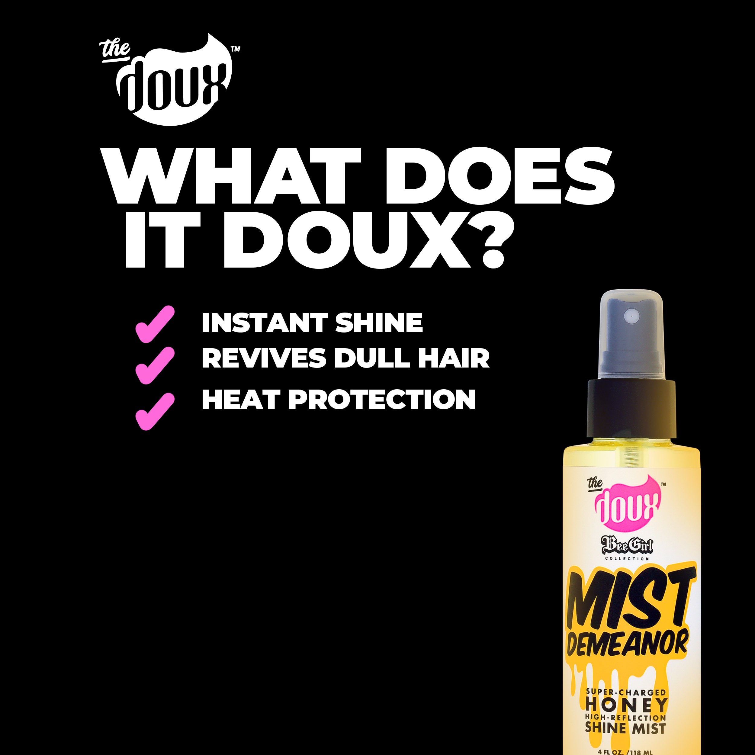 MIST DEMEANOR™ Honey Shine Mist