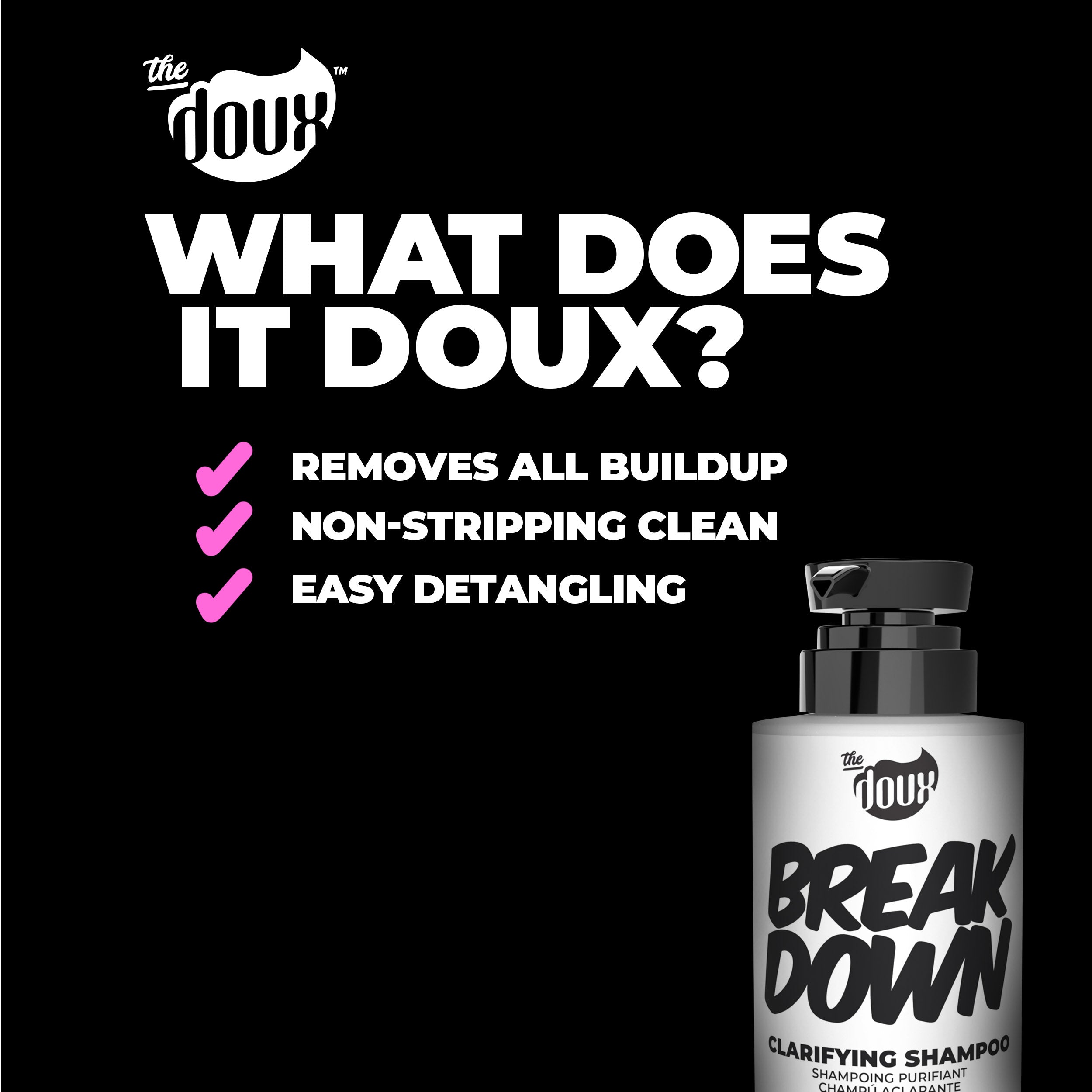 BREAKDOWN Clarifying Shampoo 12oz